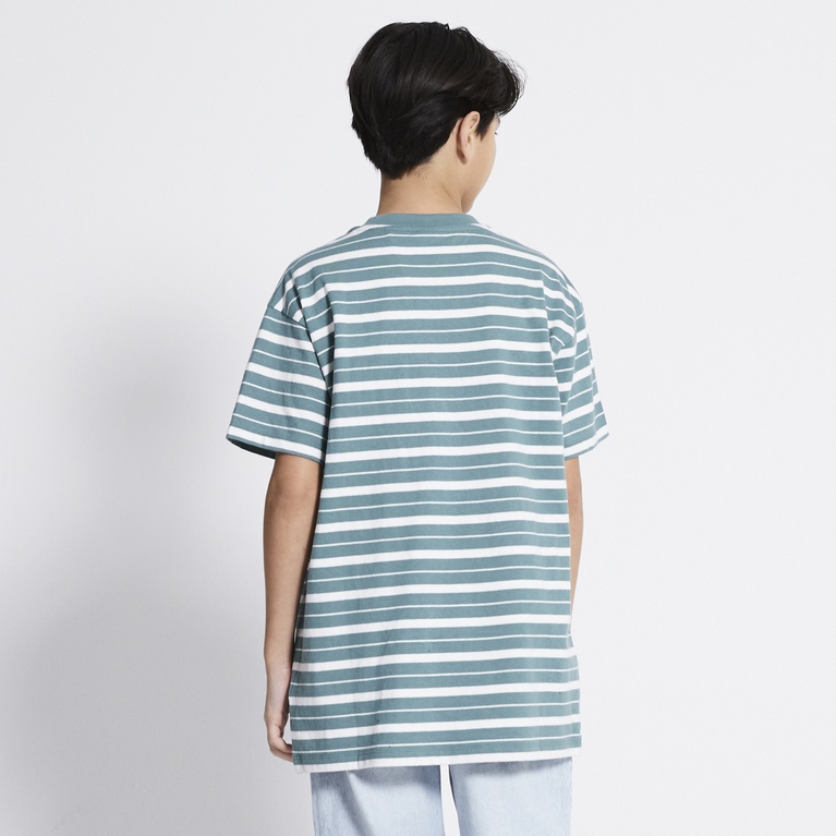 Striped Tee "Wilson stripe" Green